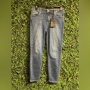 Paige - Verdugo Crop Stretch Jeans - Blue - NWT - Size 28 | Dark Wash